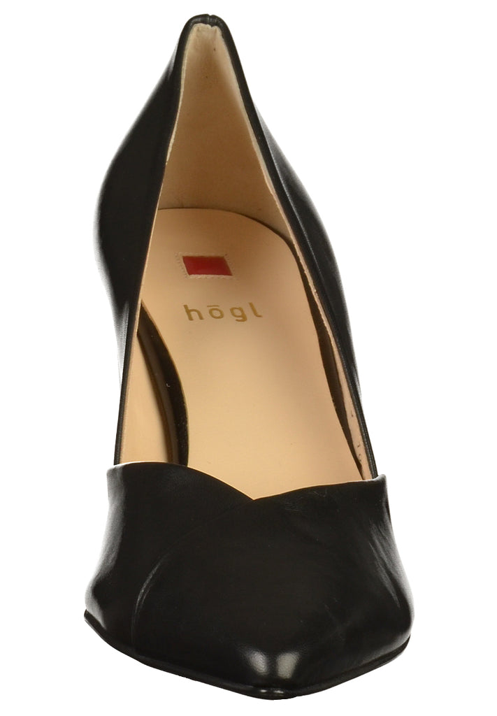 Högl Pumps Leder Schwarz - surf4shoes