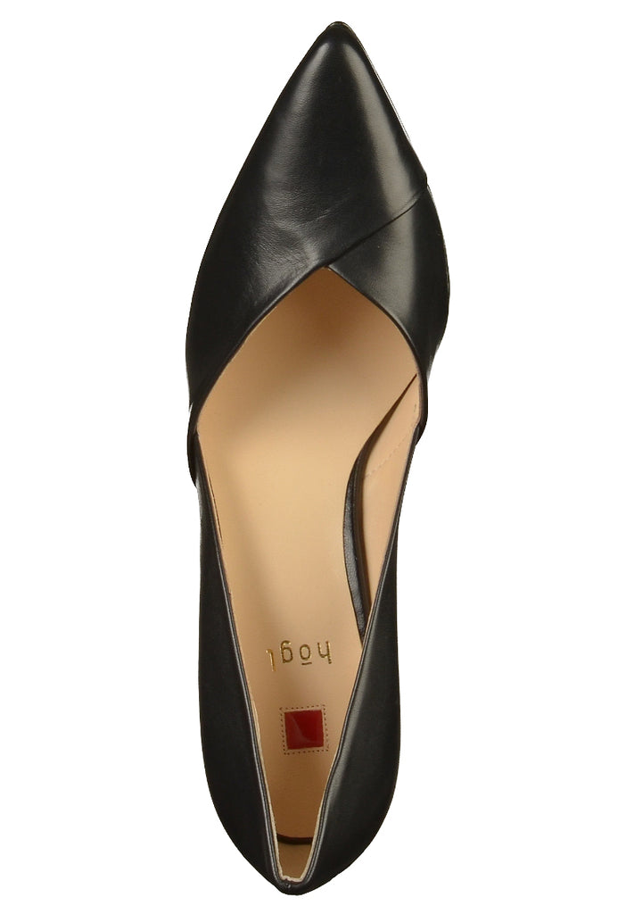Högl Pumps Leder Schwarz - surf4shoes