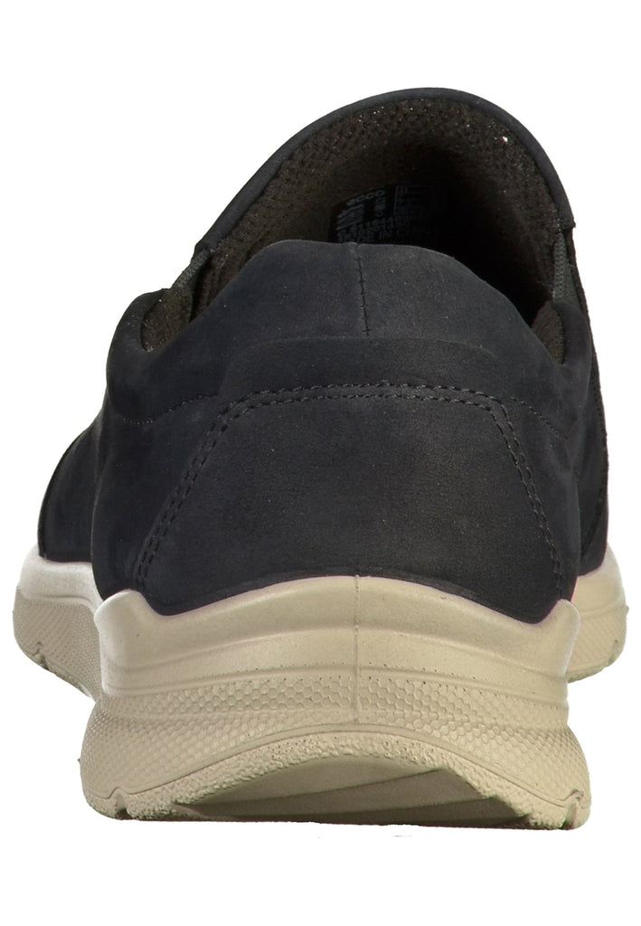 ecco Slipper Leder Navy - surf4shoes