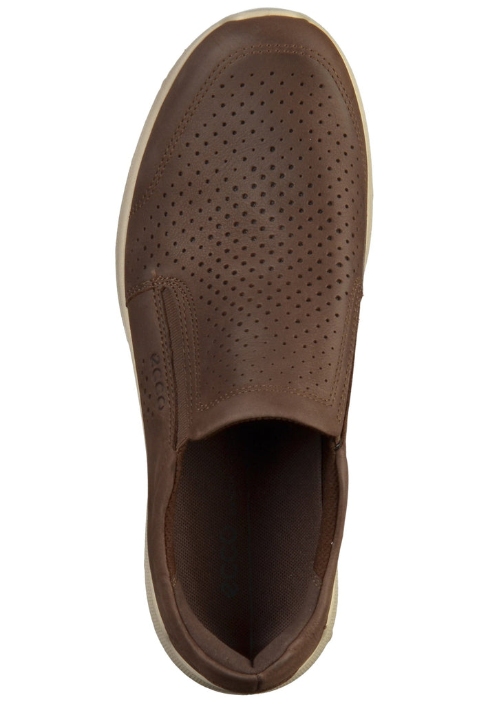 ecco Slipper Leder Coffee - surf4shoes