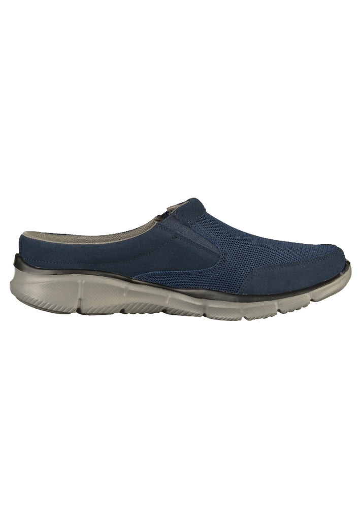 Skechers Slipper Leder/Mesh Navy - surf4shoes