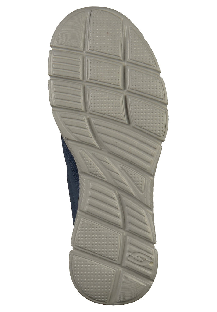 Skechers Slipper Leder/Mesh Navy - surf4shoes