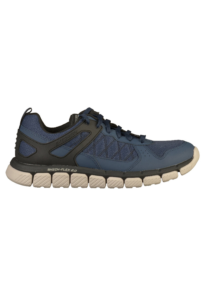 Skechers Sneaker Leder/Mesh Navy - surf4shoes
