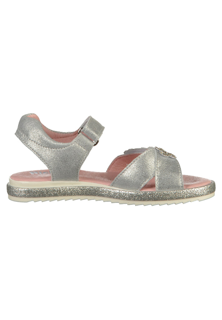 Richter Sandalen Leder Silber - surf4shoes
