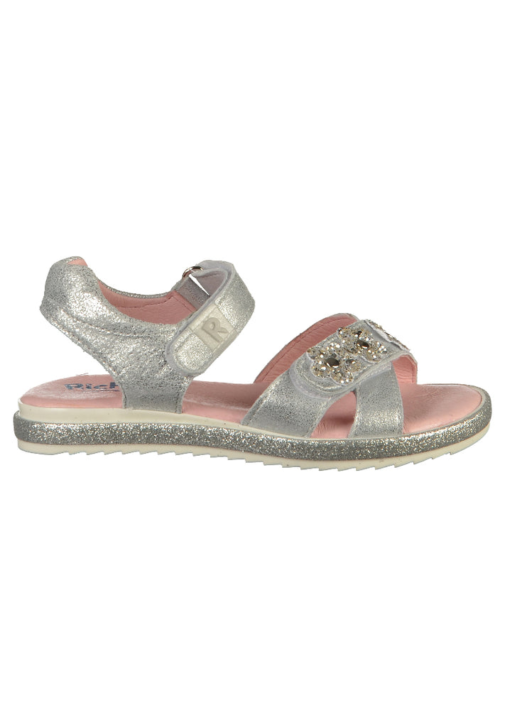 Richter Sandalen Leder Silber - surf4shoes