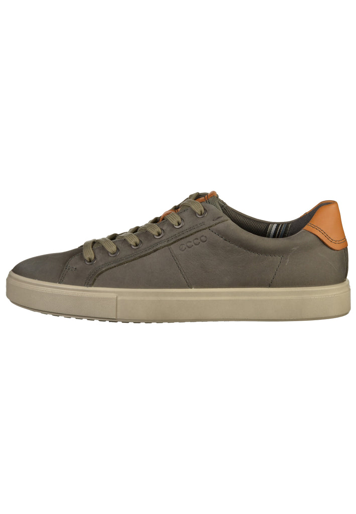 ecco Sneaker Leder Grau - surf4shoes
