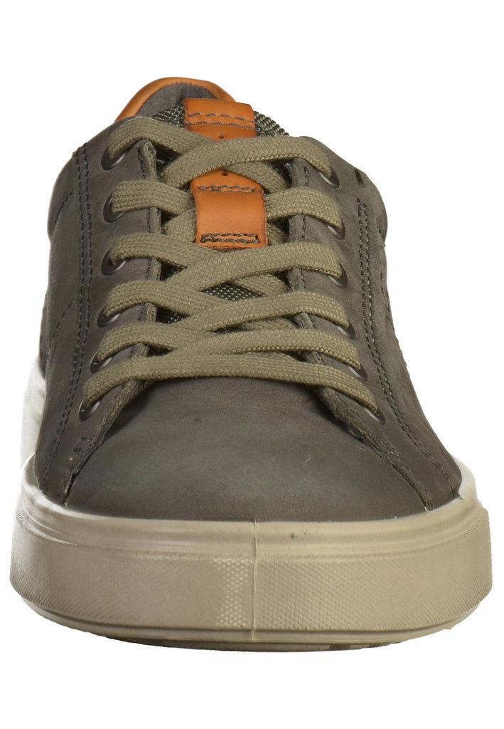 ecco Sneaker Leder Grau - surf4shoes