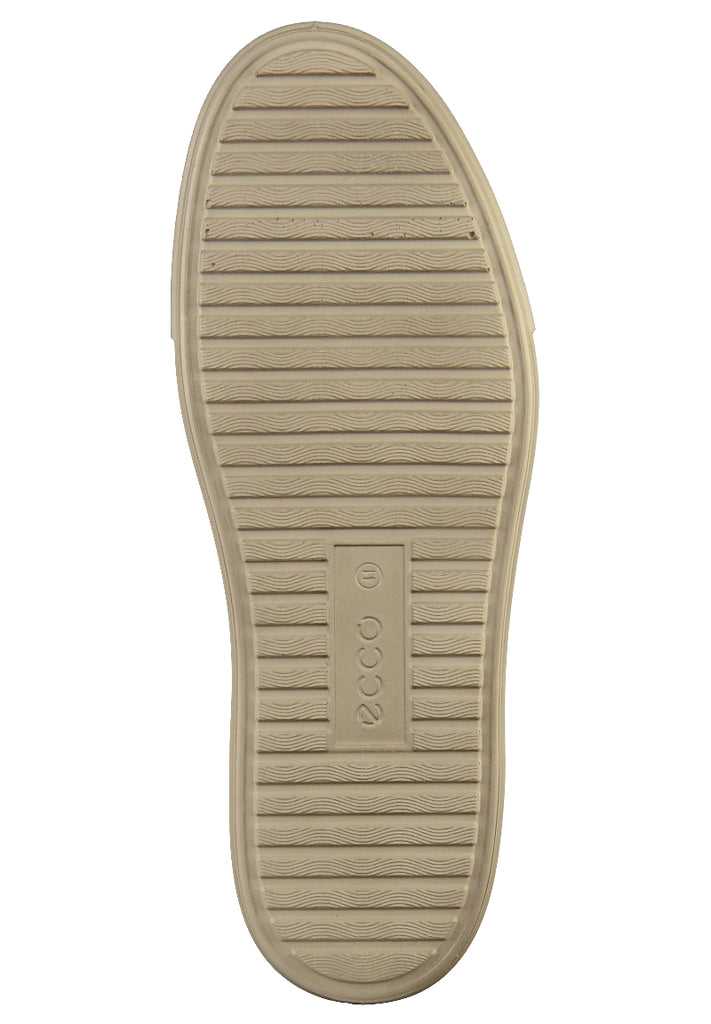 ecco Slipper Leder Cognac - surf4shoes