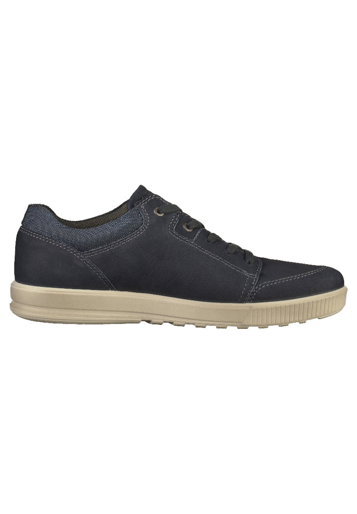 ecco Sneaker Leder Navy - surf4shoes