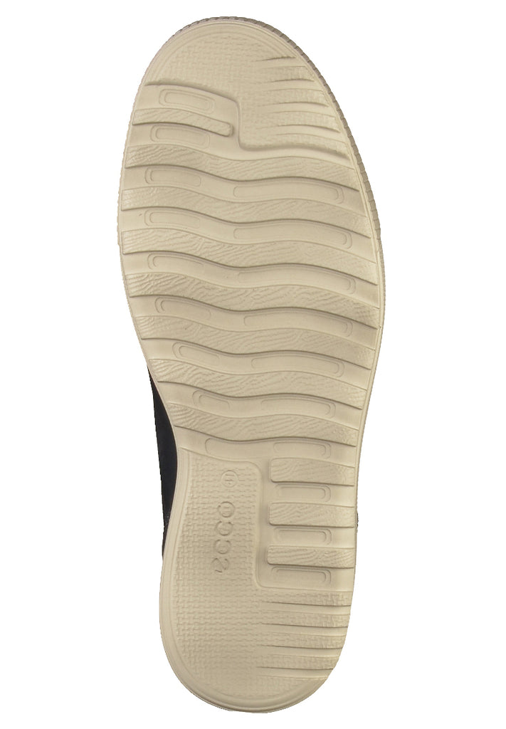 ecco Sneaker Leder Navy - surf4shoes