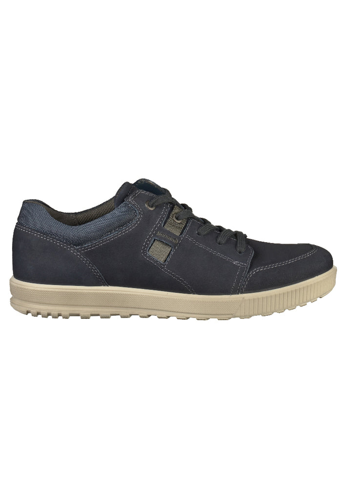 ecco Sneaker Leder Navy - surf4shoes