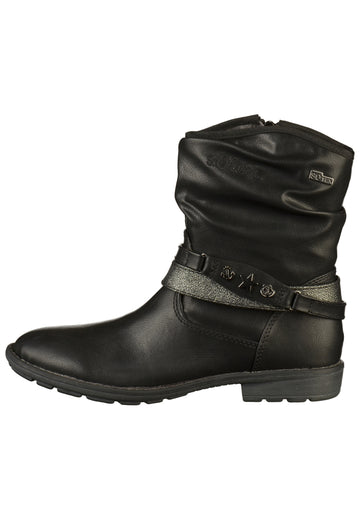 s.Oliver Stiefelette Nappaleder Schwarz - surf4shoes