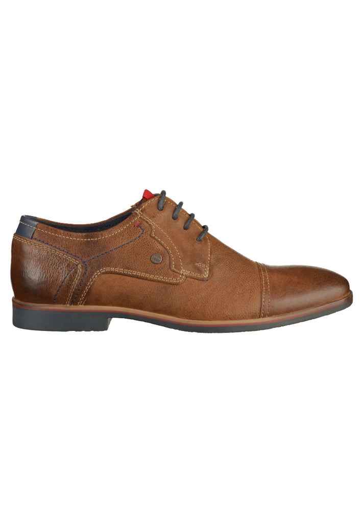 s.Oliver Halbschuhe Leder Cognac - surf4shoes
