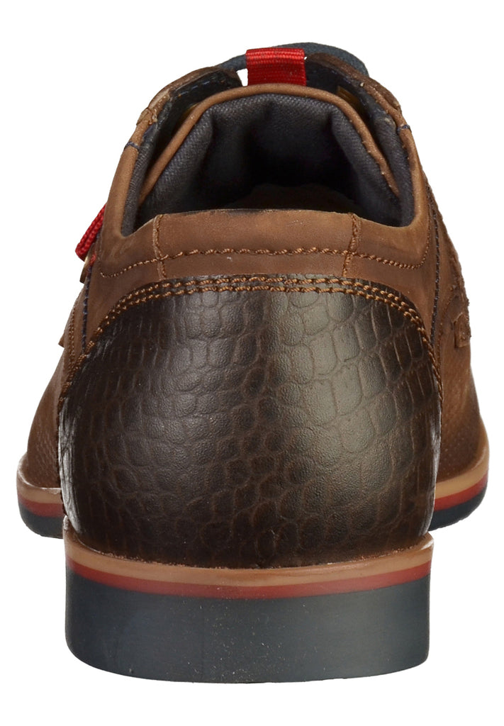 s.Oliver Halbschuhe Leder Cognac - surf4shoes