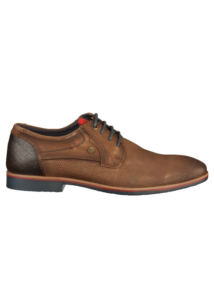 s.Oliver Halbschuhe Leder Cognac - surf4shoes