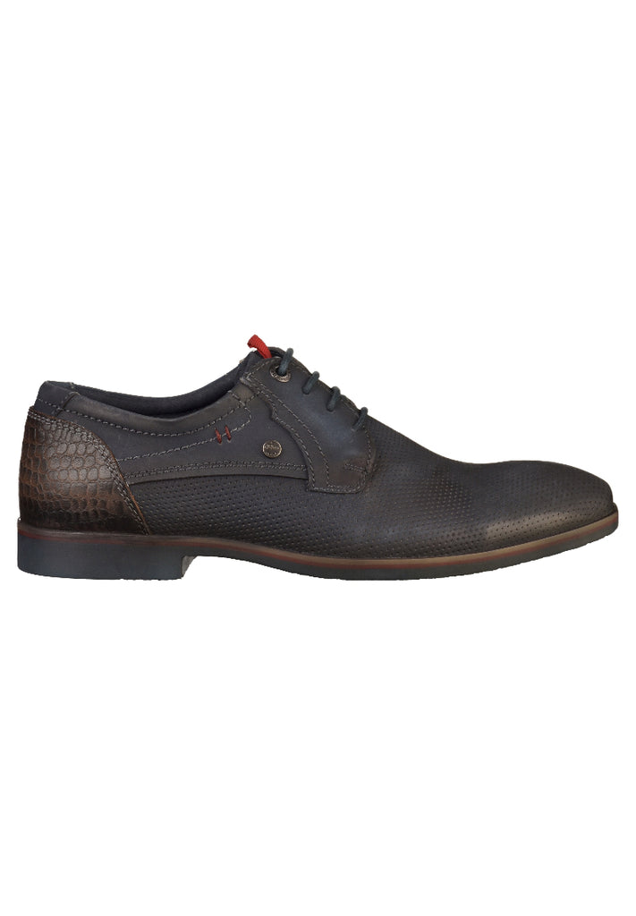 s.Oliver Halbschuhe Leder Navy - surf4shoes