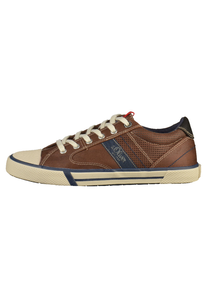 s.Oliver Sneaker Canvas Mocca - surf4shoes