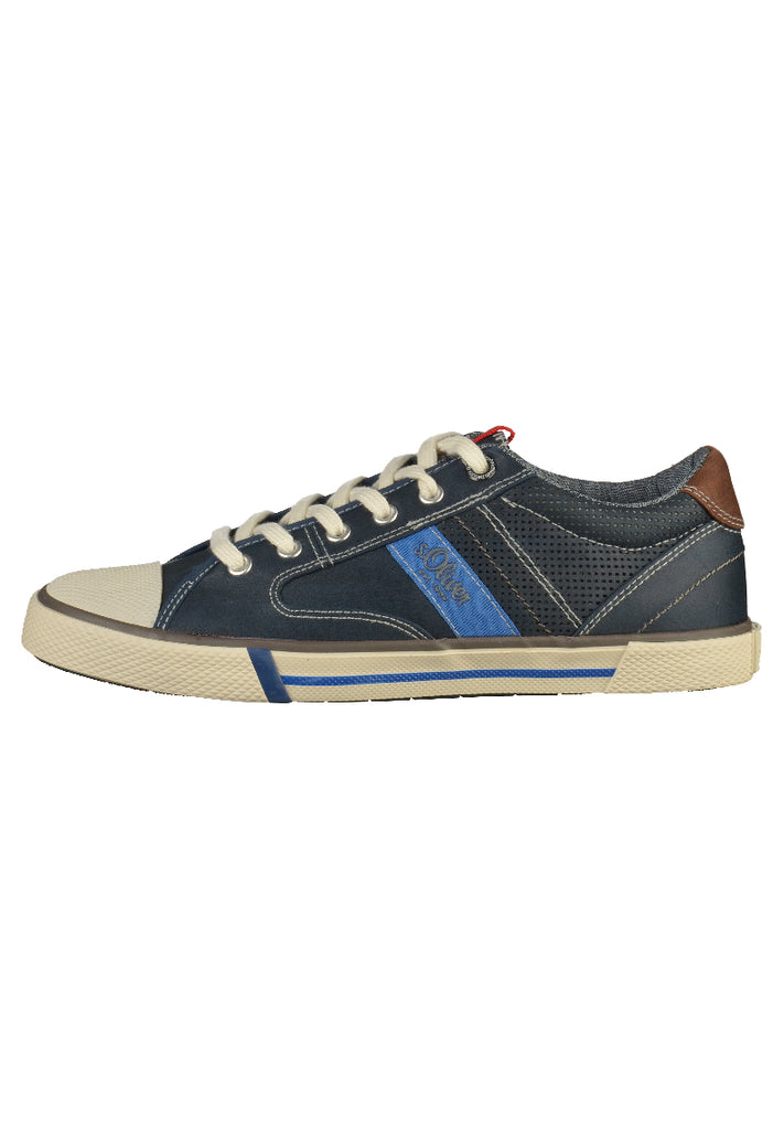 s.Oliver Sneaker Canvas Navy - surf4shoes