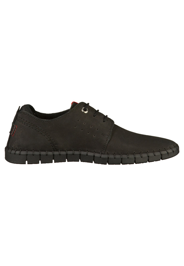 s.Oliver Halbschuhe Leder Schwarz - surf4shoes
