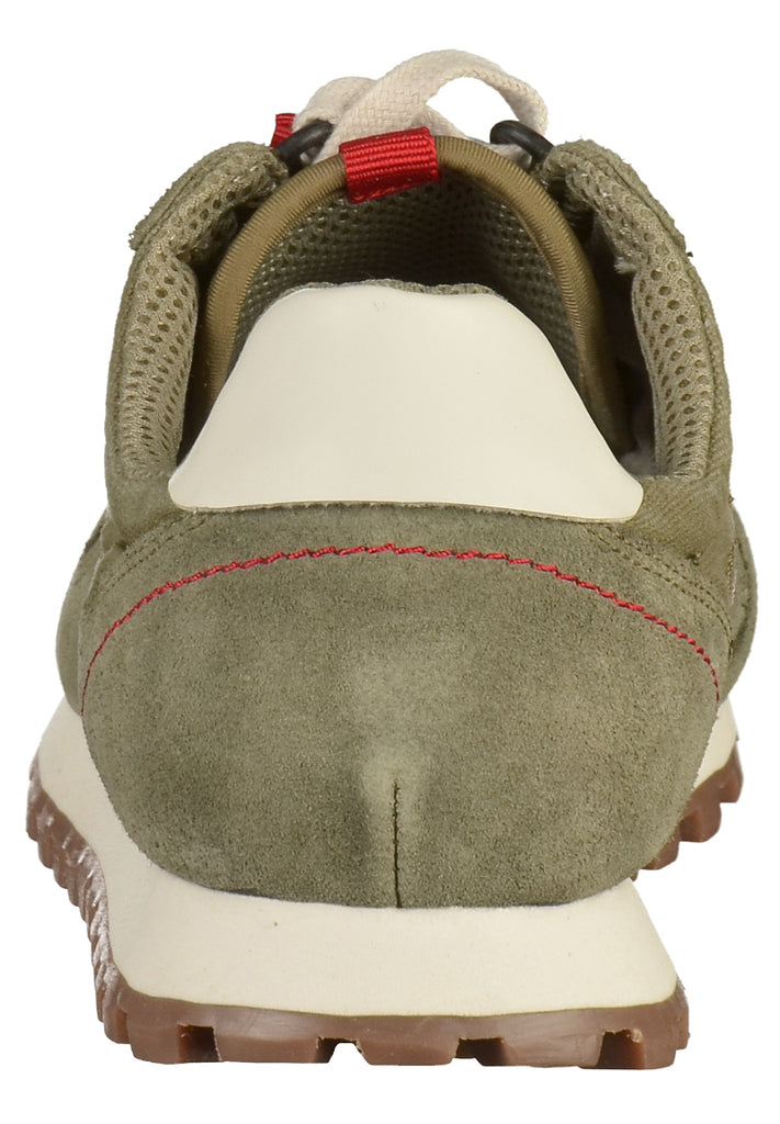 s.Oliver Halbschuhe Leder/Textil Khaki - surf4shoes