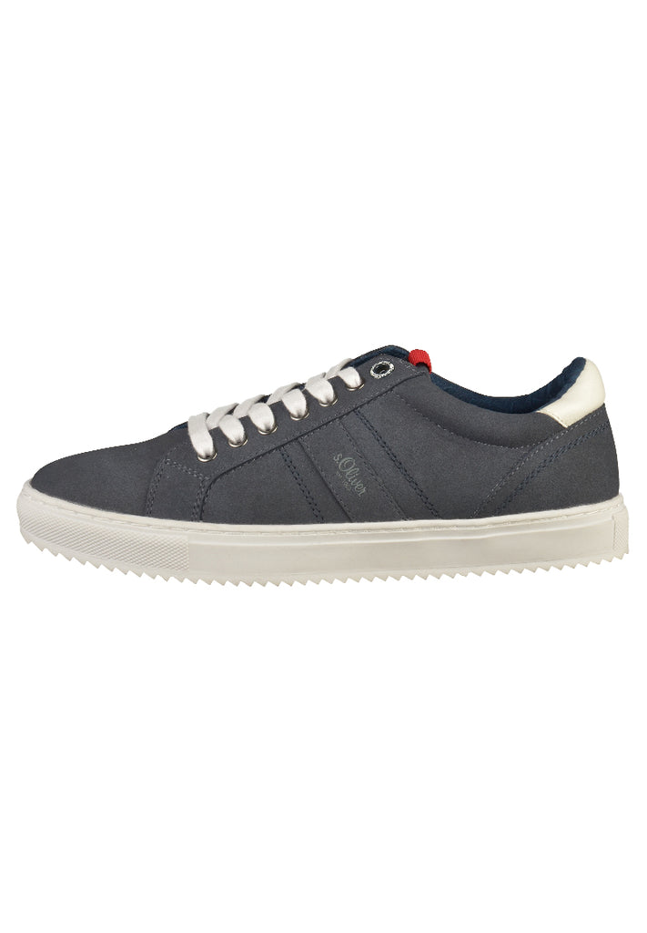 s.Oliver Sneaker Lederimitat Navy - surf4shoes