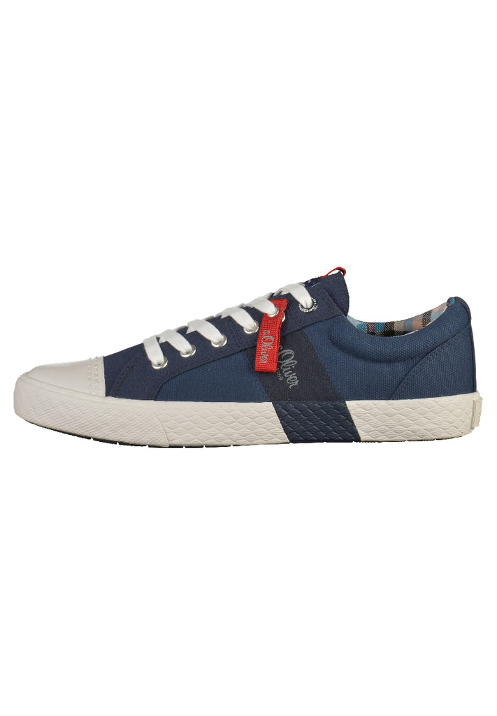 s.Oliver Sneaker Canvas Navy - surf4shoes