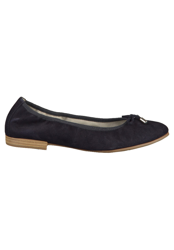 s.Oliver Ballerinas Leder Navy - surf4shoes