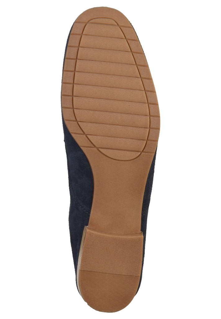 s.Oliver Halbschuhe Leder Navy - surf4shoes
