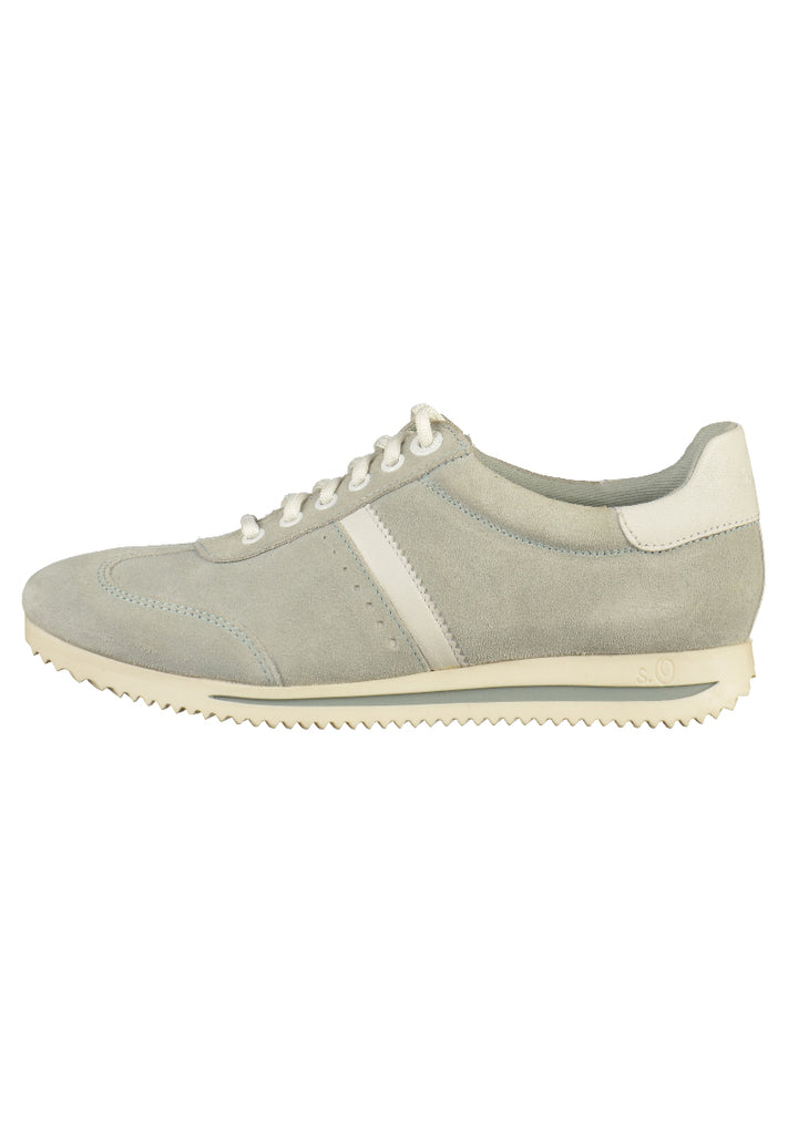 s.Oliver Sneaker Leder Hellblau - surf4shoes