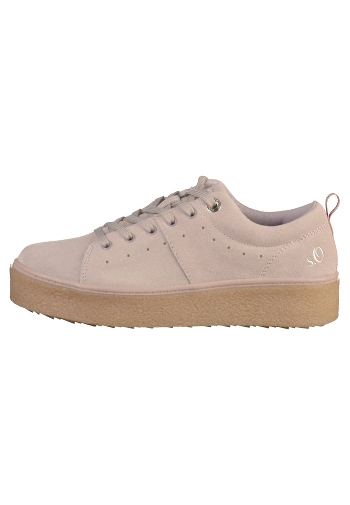 s.Oliver Sneaker Leder Rose - surf4shoes