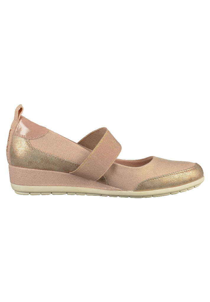 s.Oliver Pumps Lederimitat/Textil Rose - surf4shoes