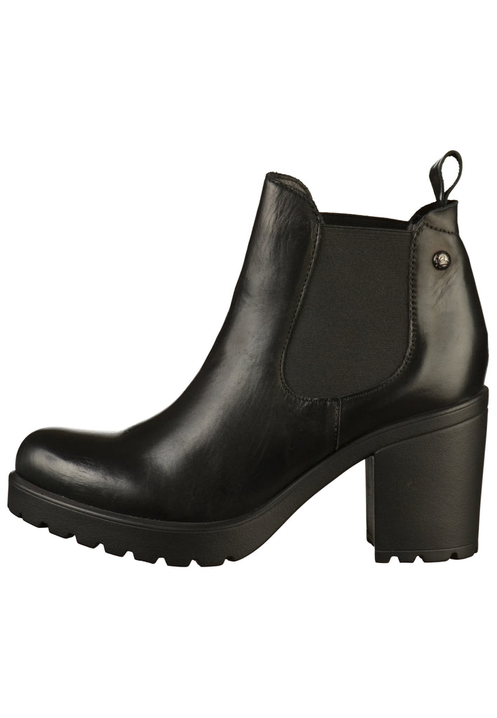 s.Oliver Stiefelette Leder Schwarz - surf4shoes