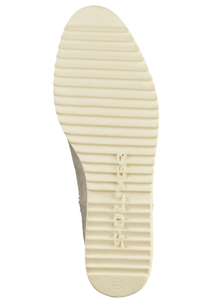 s.Oliver Stiefelette Lederimitat Silber - surf4shoes