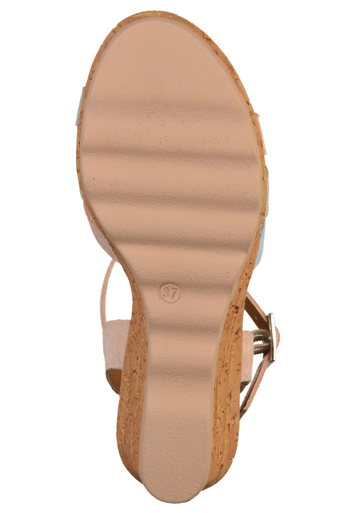s.Oliver Sandalen Leder Rose - surf4shoes
