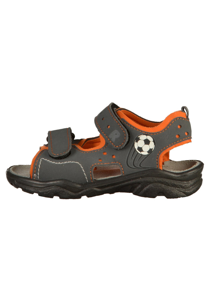 Ricosta Sandalen Lederimitat Anthrazit - surf4shoes