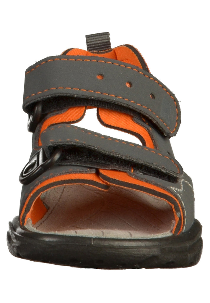 Ricosta Sandalen Lederimitat Anthrazit - surf4shoes