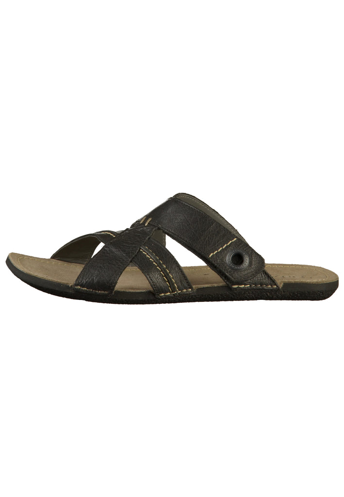 Kickers Pantoletten Nappaleder Schwarz - surf4shoes