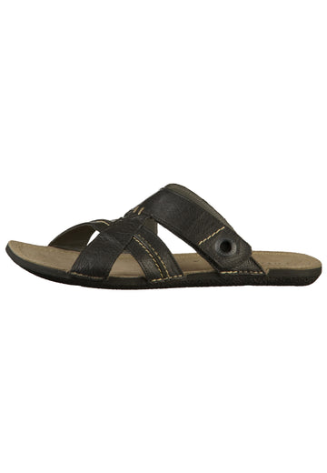 Kickers Pantoletten Nappaleder Schwarz - surf4shoes