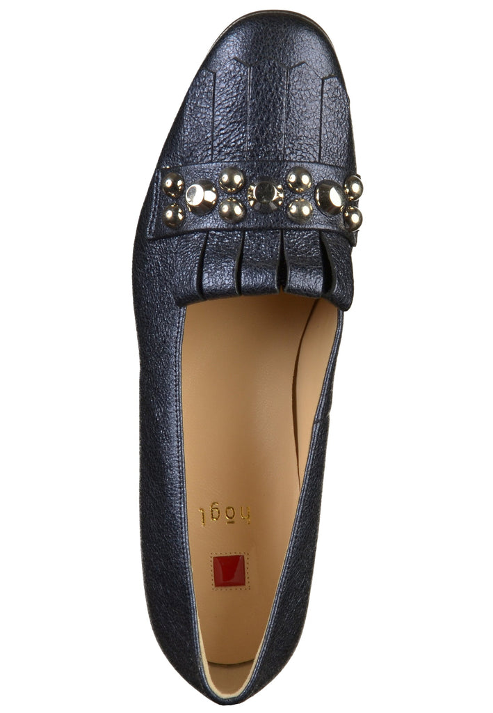 Högl Pumps Leder Dunkelblau - surf4shoes