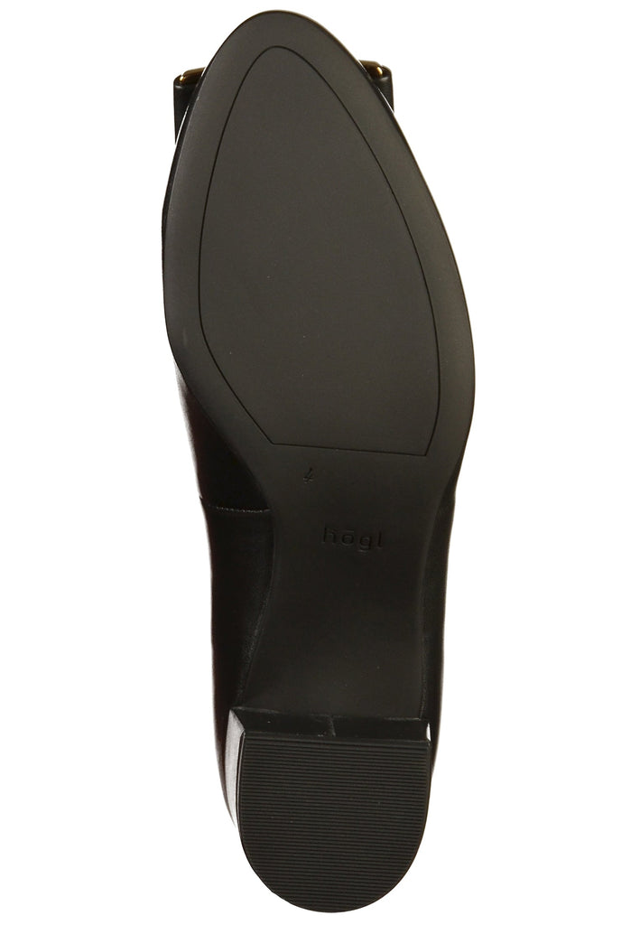 Högl Pumps Leder Schwarz - surf4shoes