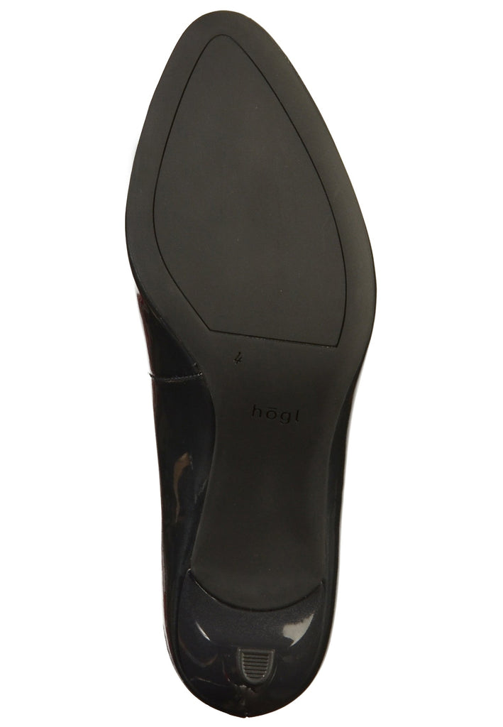 Högl Pumps Leder Dunkelgrau - surf4shoes