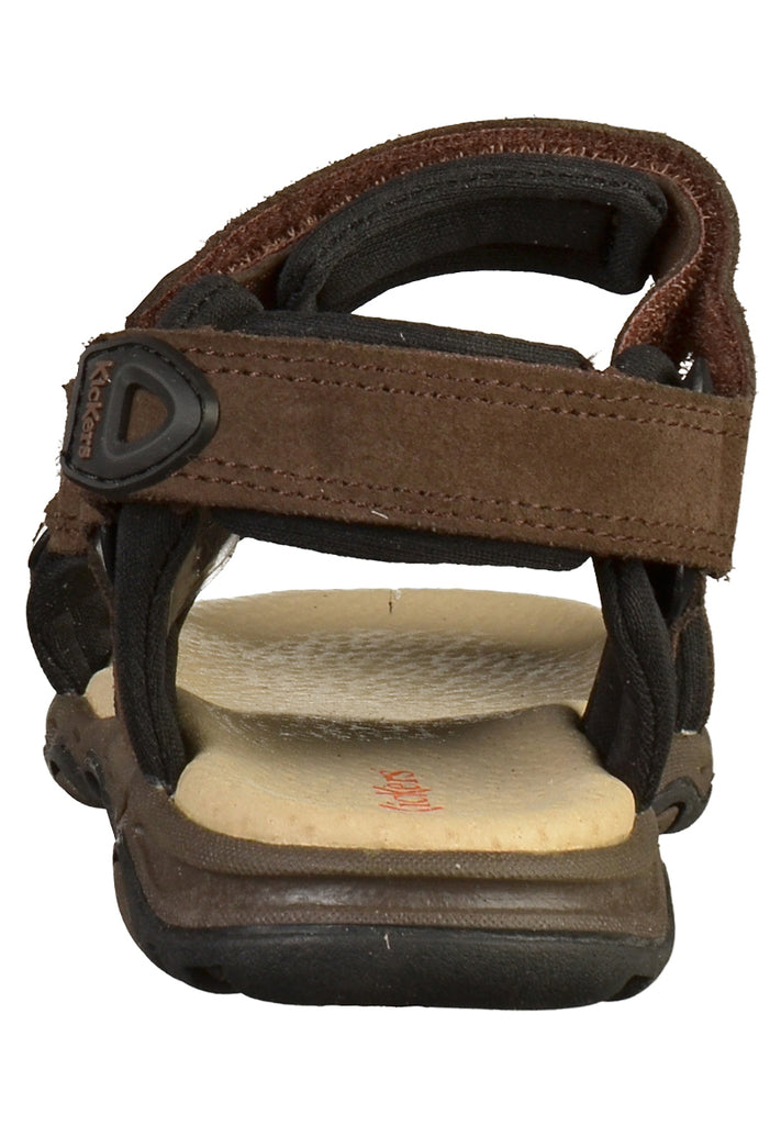 Kickers Sandalen Leder Braun - surf4shoes