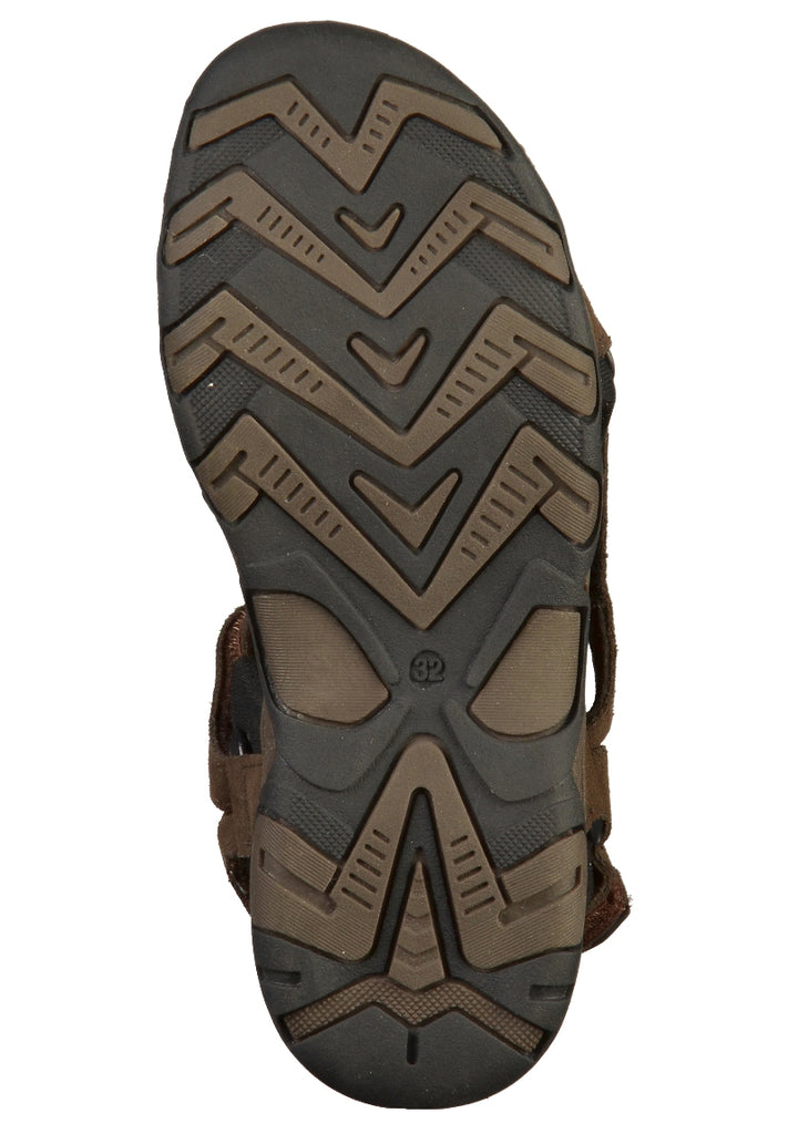 Kickers Sandalen Leder Braun - surf4shoes