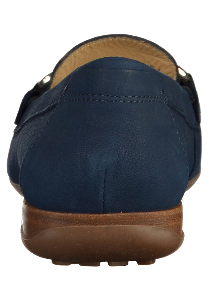 Geox Mokassin Leder Dunkelblau - surf4shoes