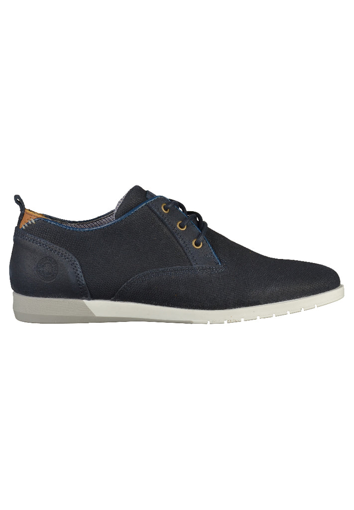 Bullboxer Halbschuhe Leder Blau - surf4shoes