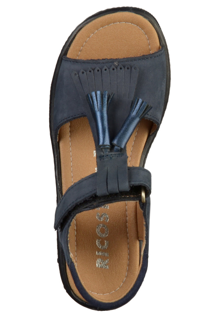 Ricosta Sandalen Leder Dunkelblau - surf4shoes