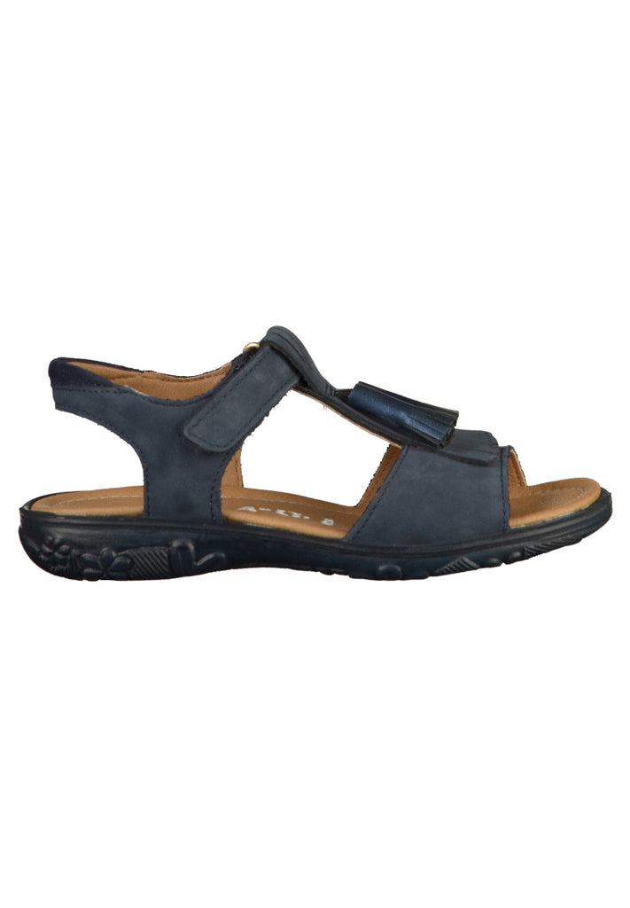 Ricosta Sandalen Leder Dunkelblau - surf4shoes