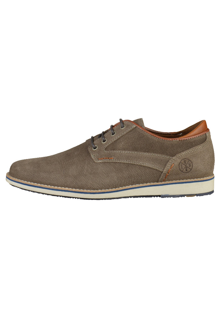 Bullboxer Halbschuhe Leder Grau - surf4shoes