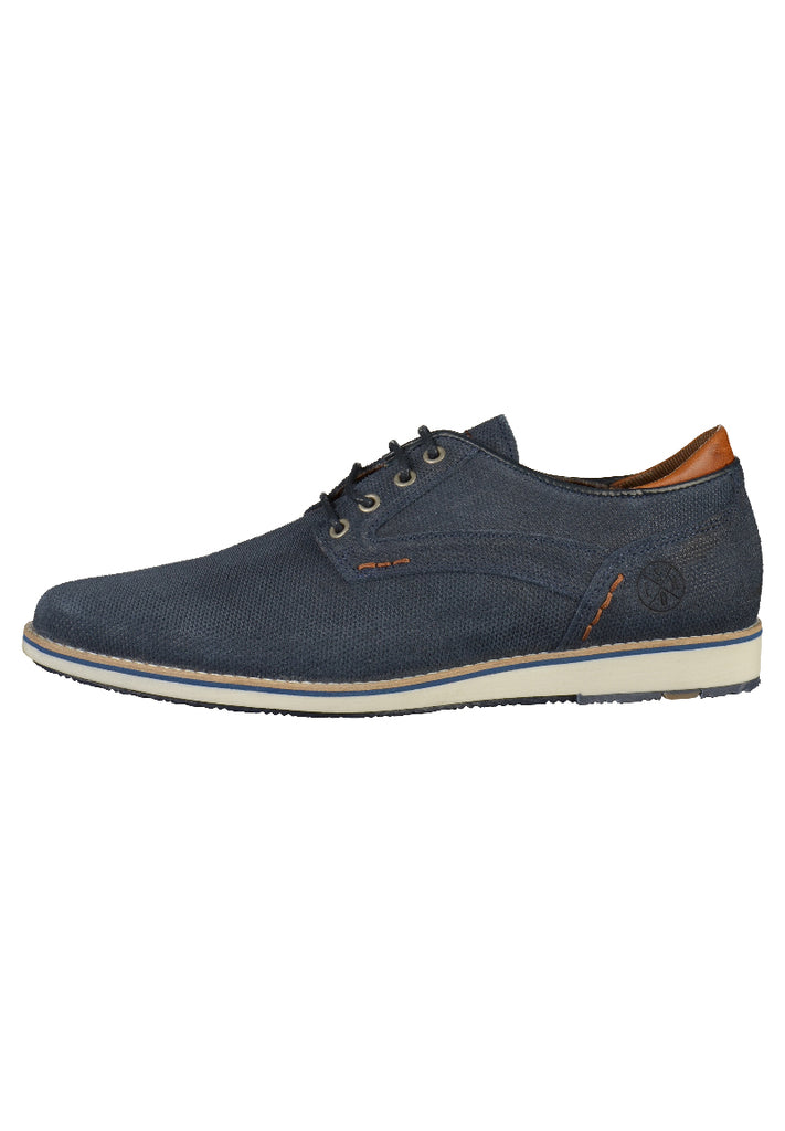 Bullboxer Halbschuhe Leder Blau - surf4shoes