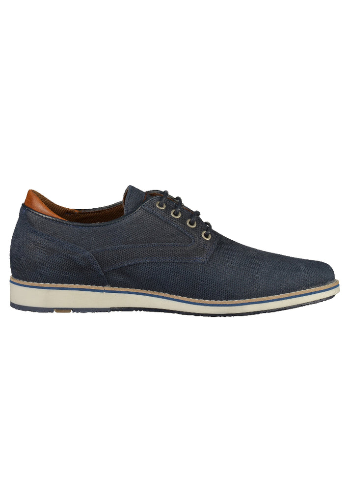 Bullboxer Halbschuhe Leder Blau - surf4shoes